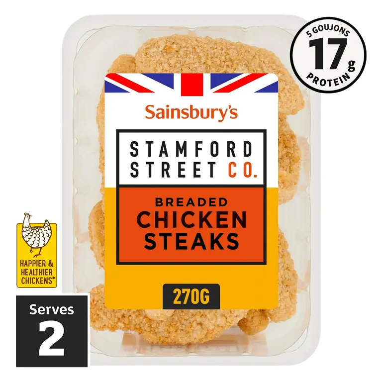 Stamford Street Co. British Breaded Chicken Goujons 270g