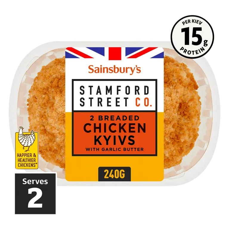 Stamford Street Co. British Chicken Kyivs with Garlic Butter x2 240g