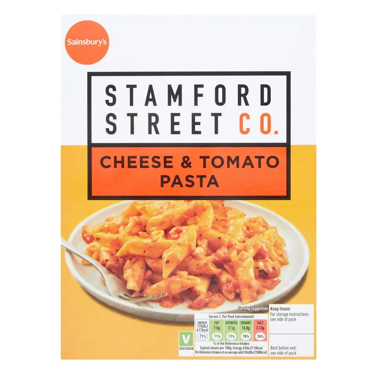 Stamford Street Co. Cheese & Tomato Pasta 400g