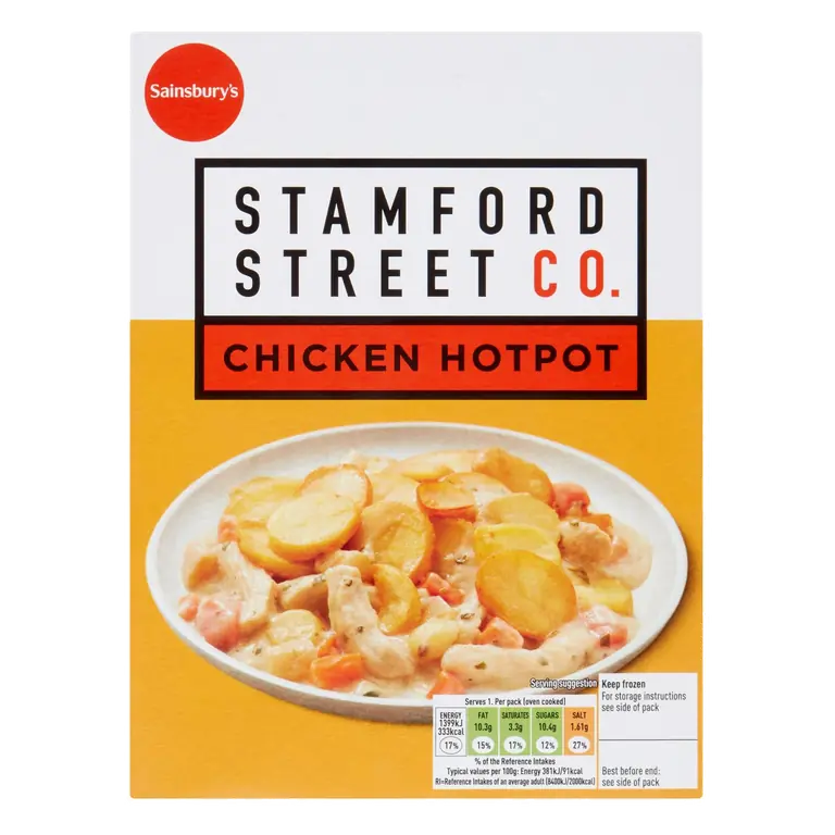 Stamford Street Co. Chicken Hotpot Ready Meal For 1 400g