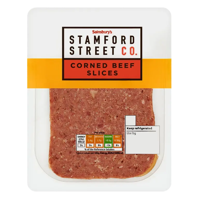 Stamford Street Co. Corned Beef Slices 100g