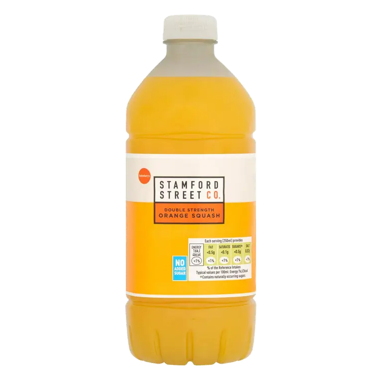 Stamford Street Co. Double Strength Orange Squash 750ml