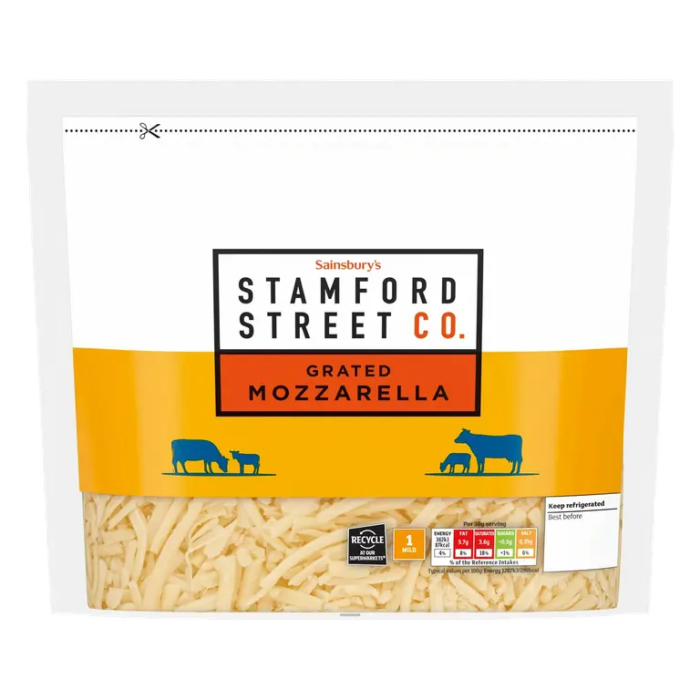 Stamford Street Co. Grated Mozzarella 500g