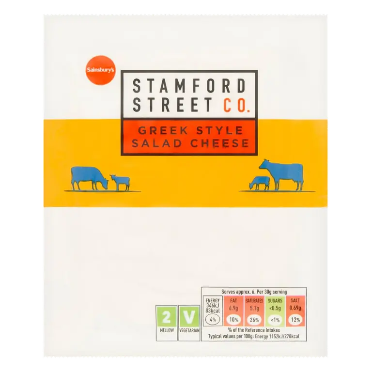 Stamford Street Co. Greek Style Salad Cheese 200g