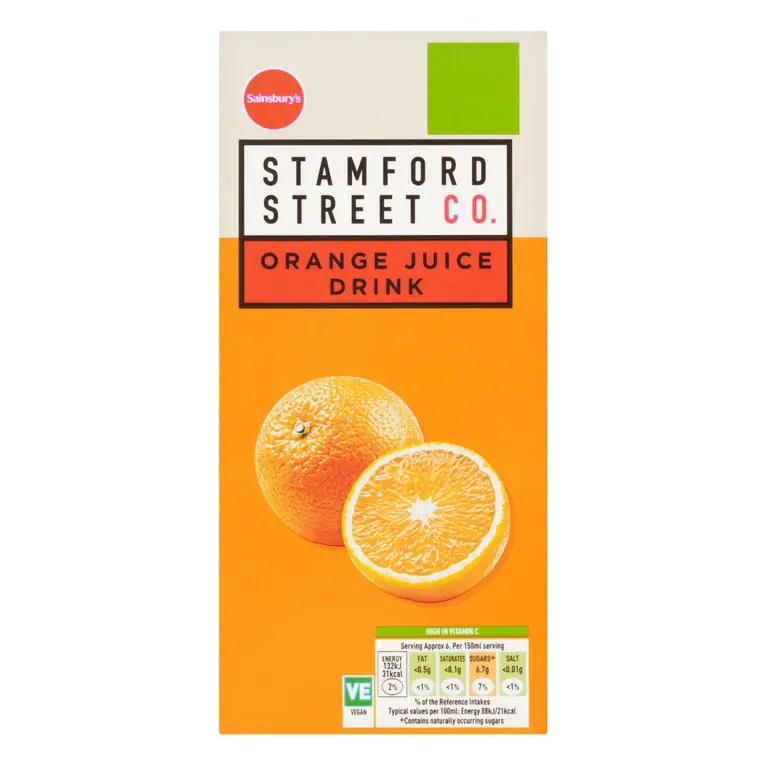 Stamford Street Co. Orange Juice Drink 1L