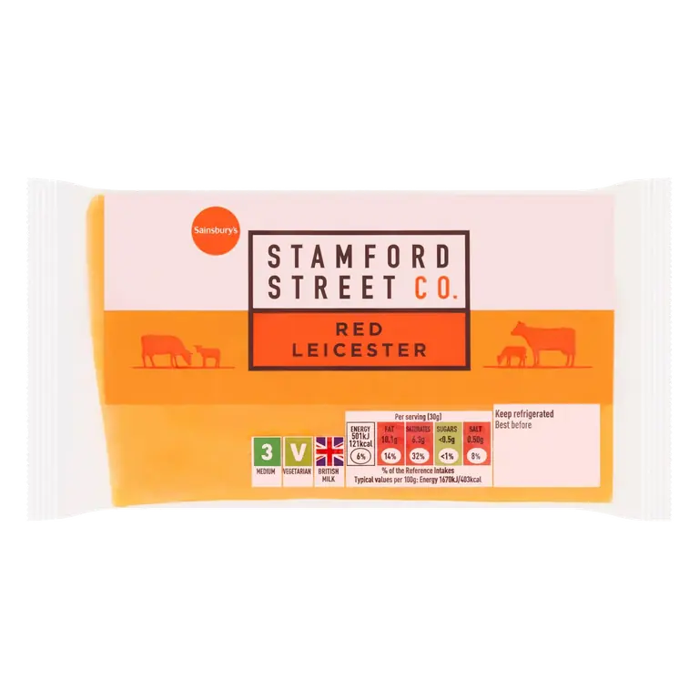 Stamford Street Co. Red Leicester 600g