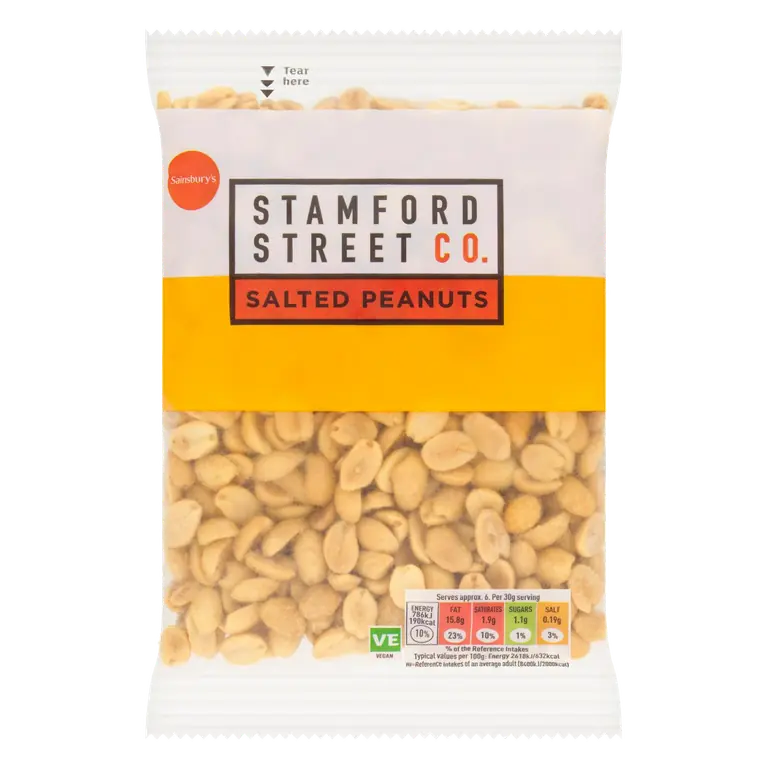 Stamford Street Co. Salted Peanuts 200g
