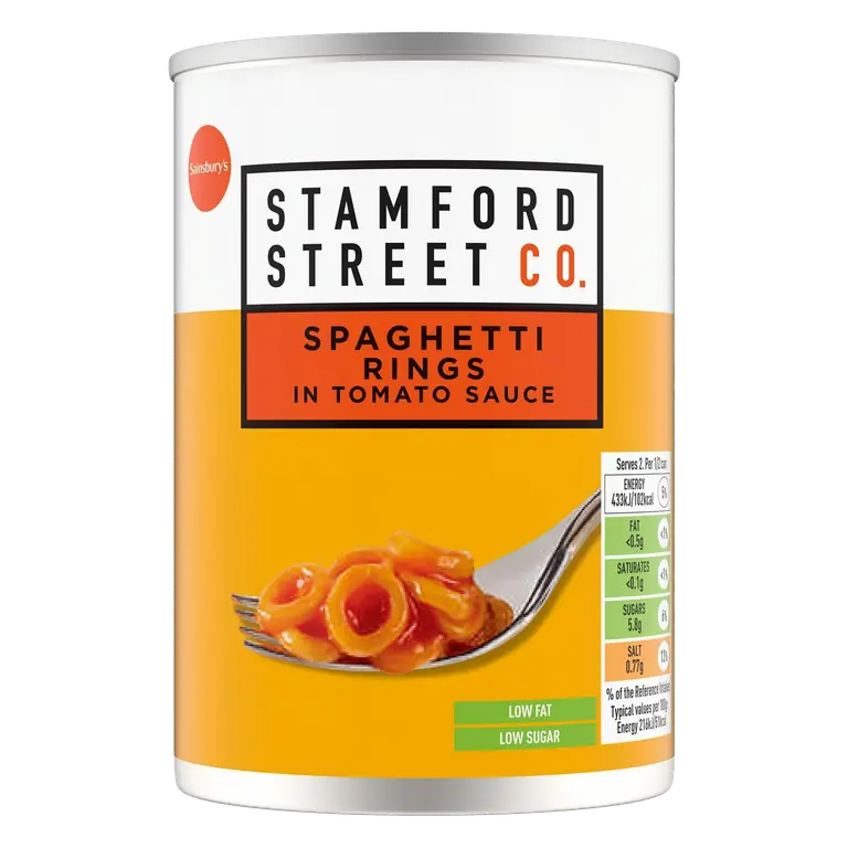 Stamford Street Co. Spaghetti Rings in Tomato Sauce 400g