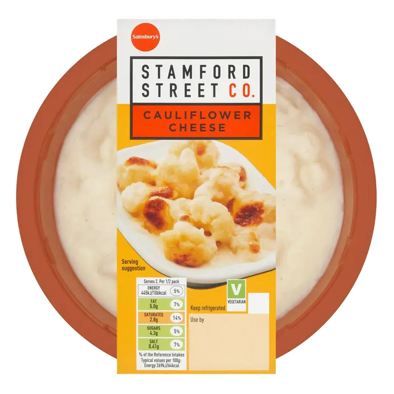 Stamford Street Food Co. Cauliflower Cheese 350g