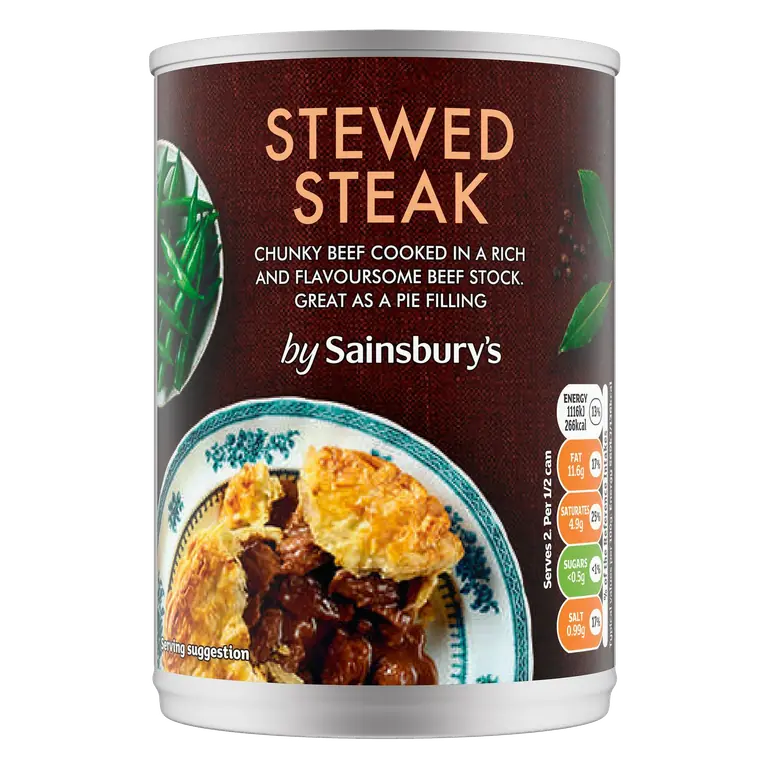 Stewed Steak In Gravy 392g
