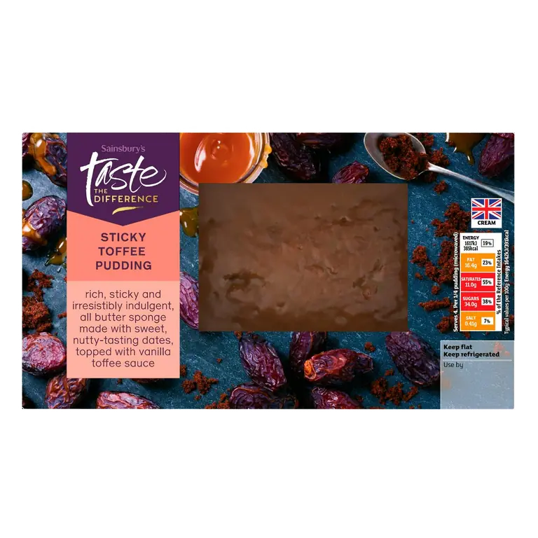 Sticky Toffee Pudding, Taste the Difference 400g