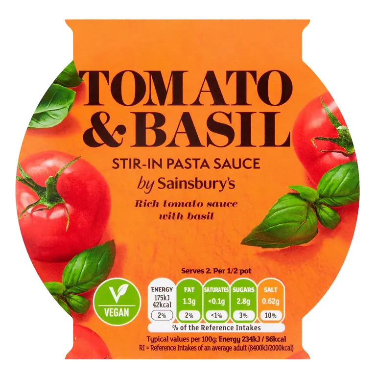 Stir In Tomato & Basil Pasta Sauce 150g