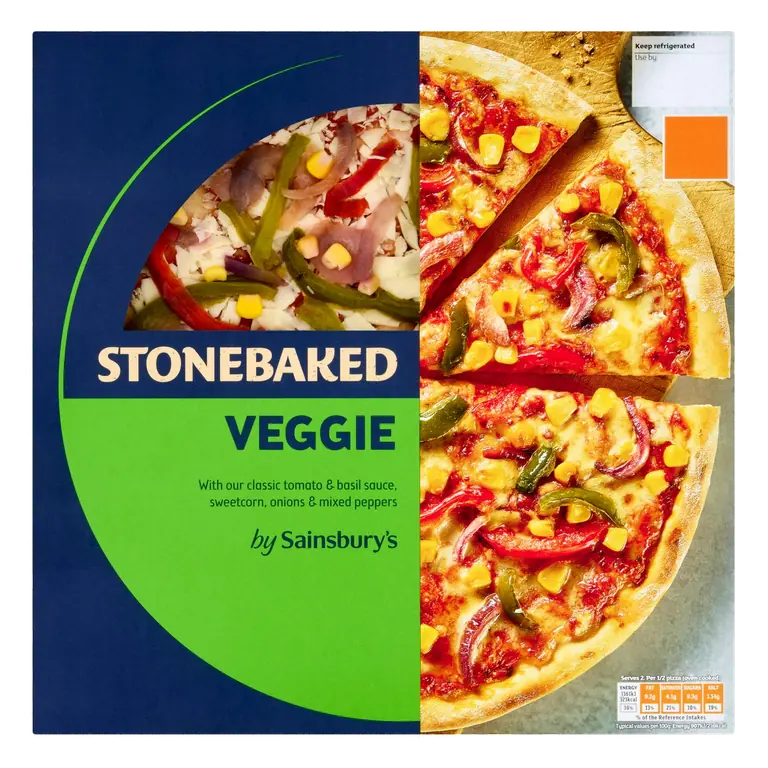 Stonebaked 315g Vegetable Pizza
