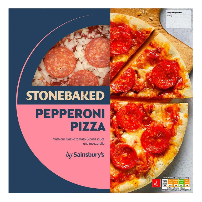 Stonebaked Pepperoni Pizza 270g