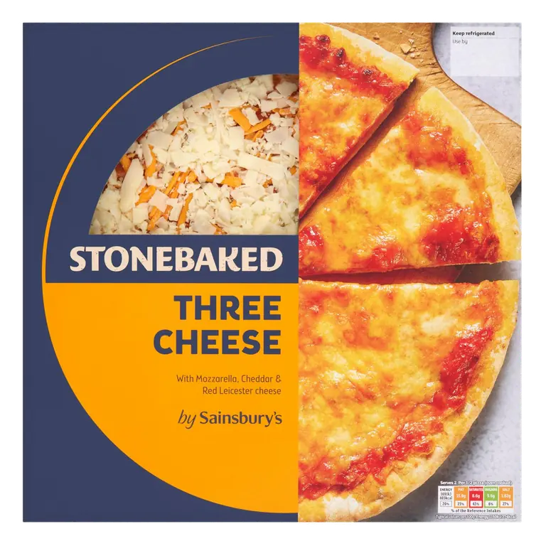 Stonebaked Three Cheese 265g