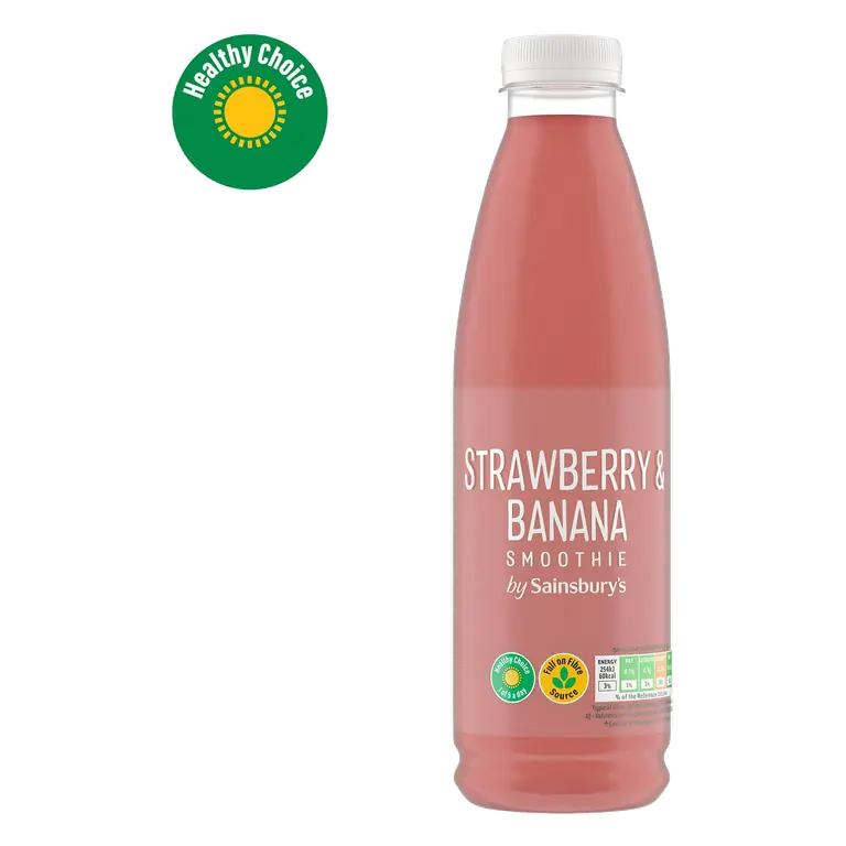 Strawberry & Banana Smoothie 750ml