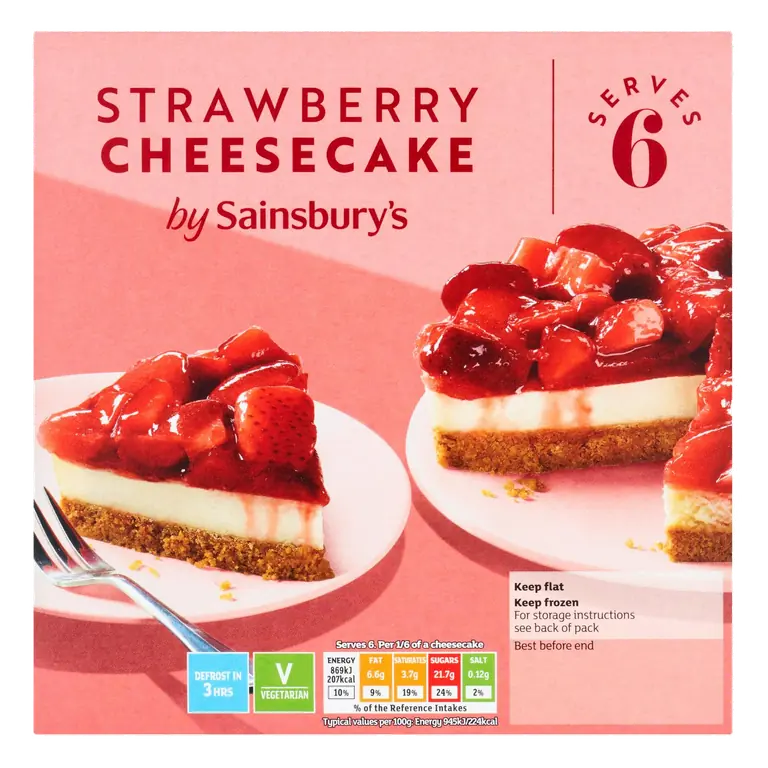 Strawberry Cheesecake 550g