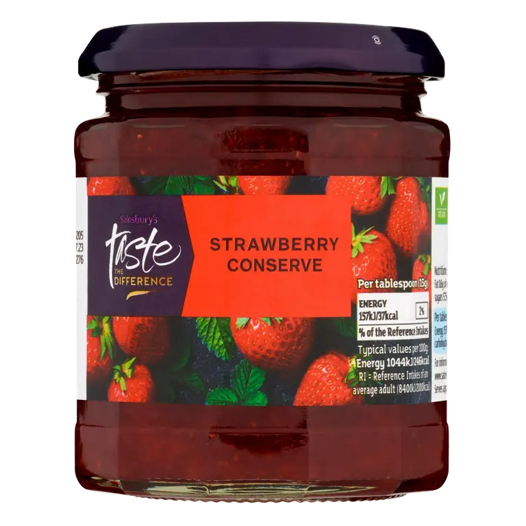 Strawberry Conserve, Taste the Difference 340g