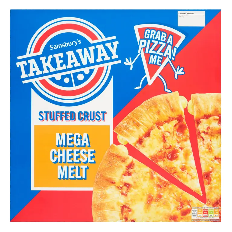 Stuffed Crust Cheese Feast Pizza 599g