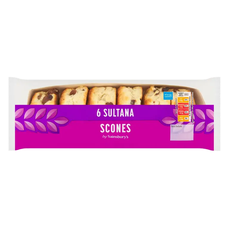 Sultana Scones x6