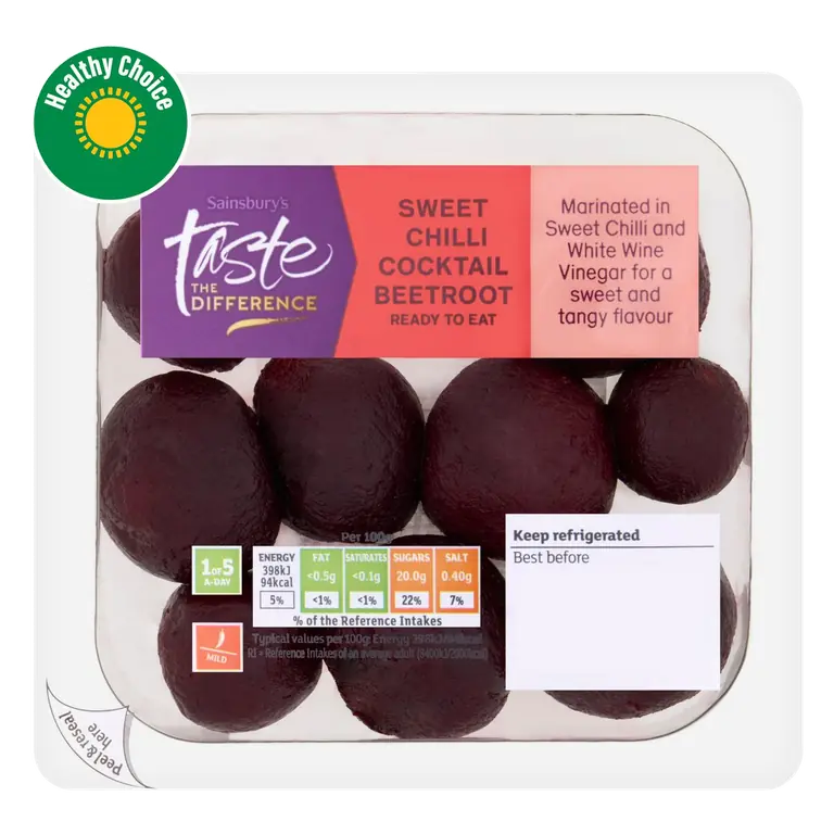 Sweet Chilli Beetroot, Taste the Difference 200g