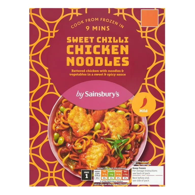 Sweet Chilli Chicken Noodles 400g