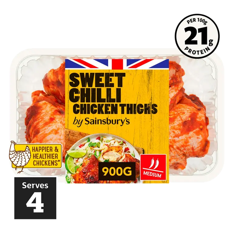 Sweet Chilli Chicken Thighs 900g