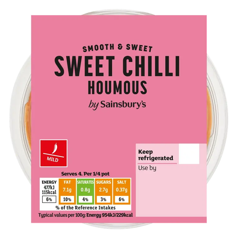Sweet Chilli Houmous 200g