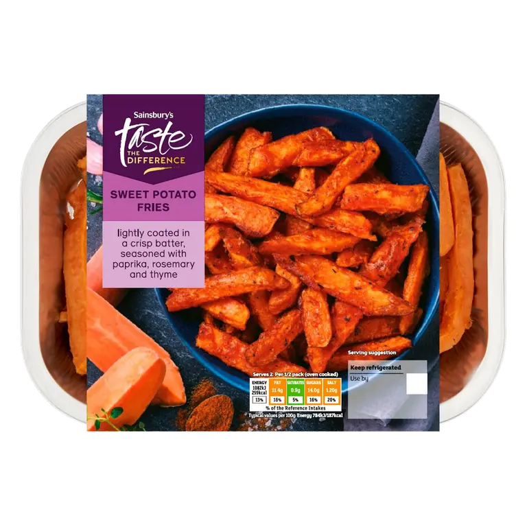 Sweet Potato Fries, Taste the Difference 300g