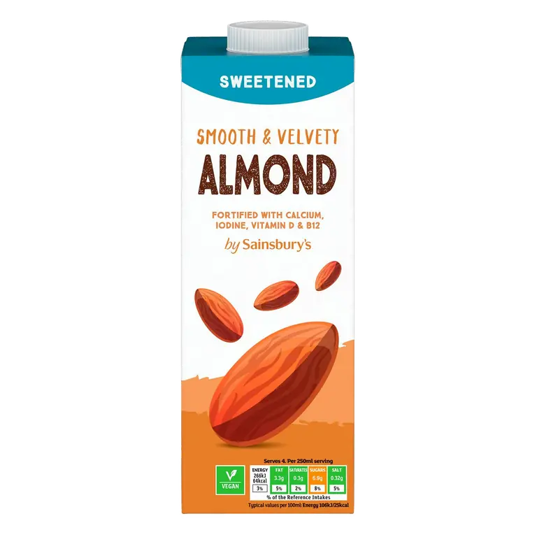 Sweetened Long Life Almond Drink 1L