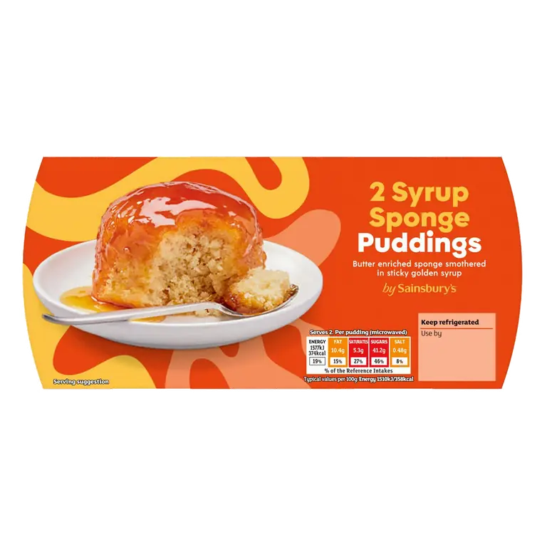 Syrup Sponge Puddings 2 x 105g