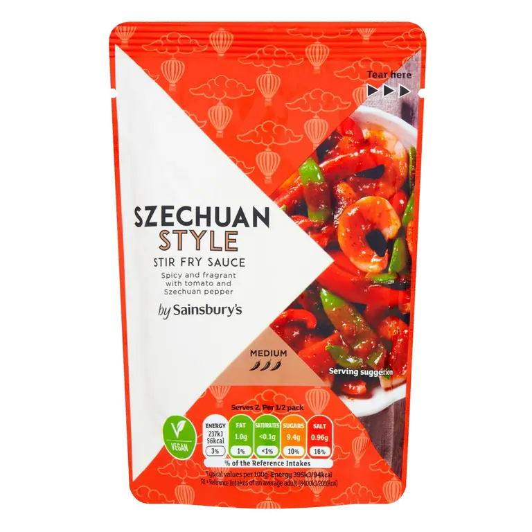 Szechuan Stir Fry Sauce 120g