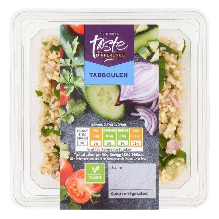 Tabbouleh with Herb Roasted Garlic & Lemon Dressing, Taste the Difference 200g