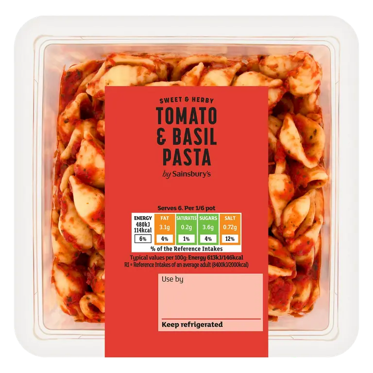 Tangy Tomato & Basil Pasta 470g