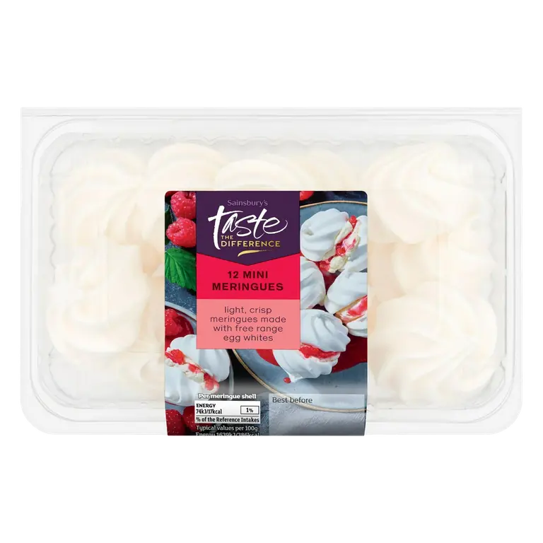 Taste the Difference Mini Meringues x12