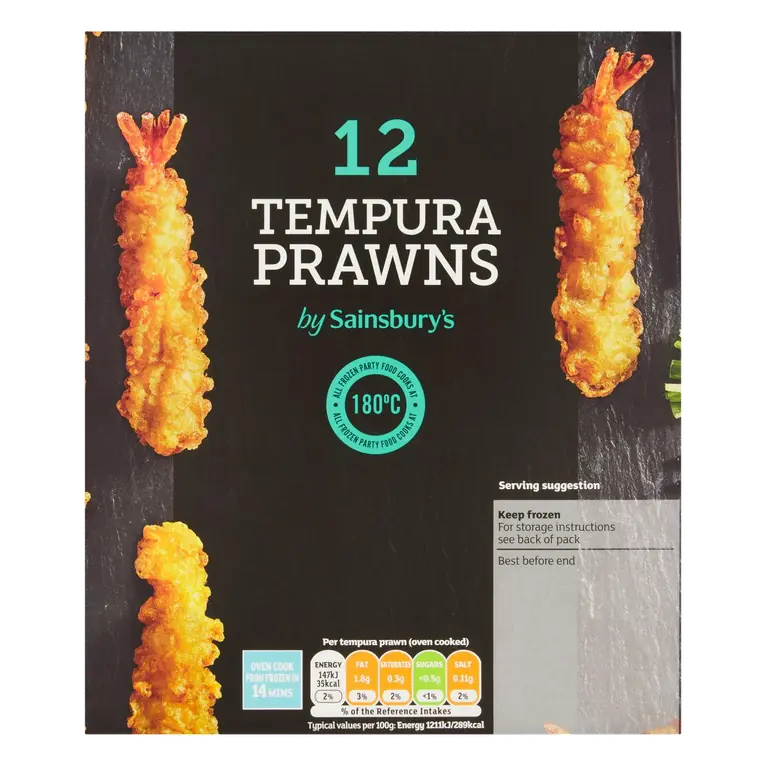 Tempura Prawns x12 156g