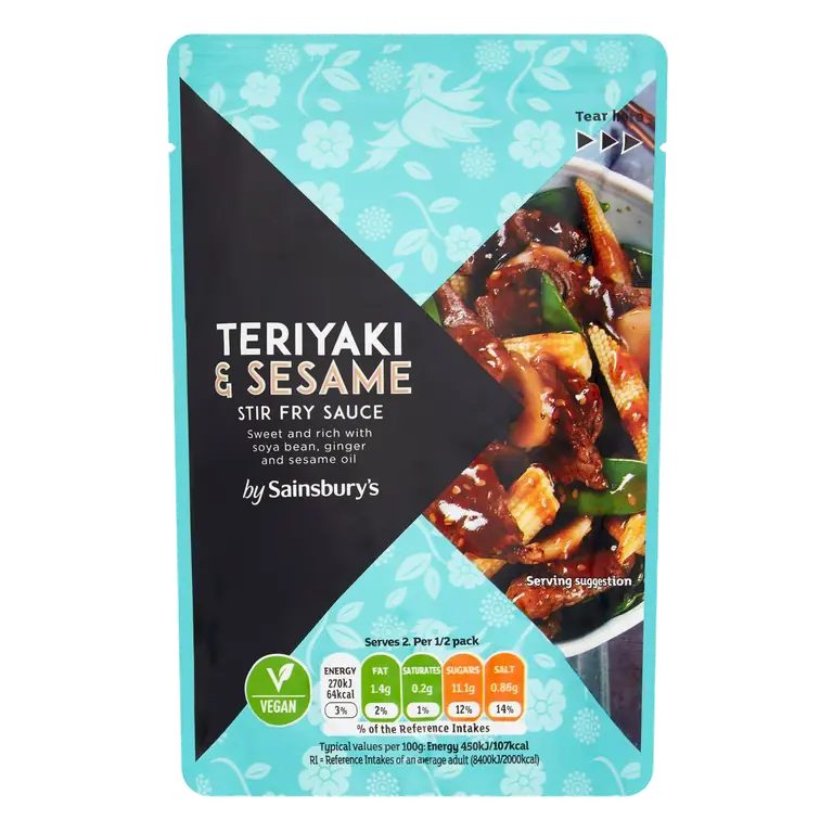 Teriyaki Stir Fry Sauce 120g