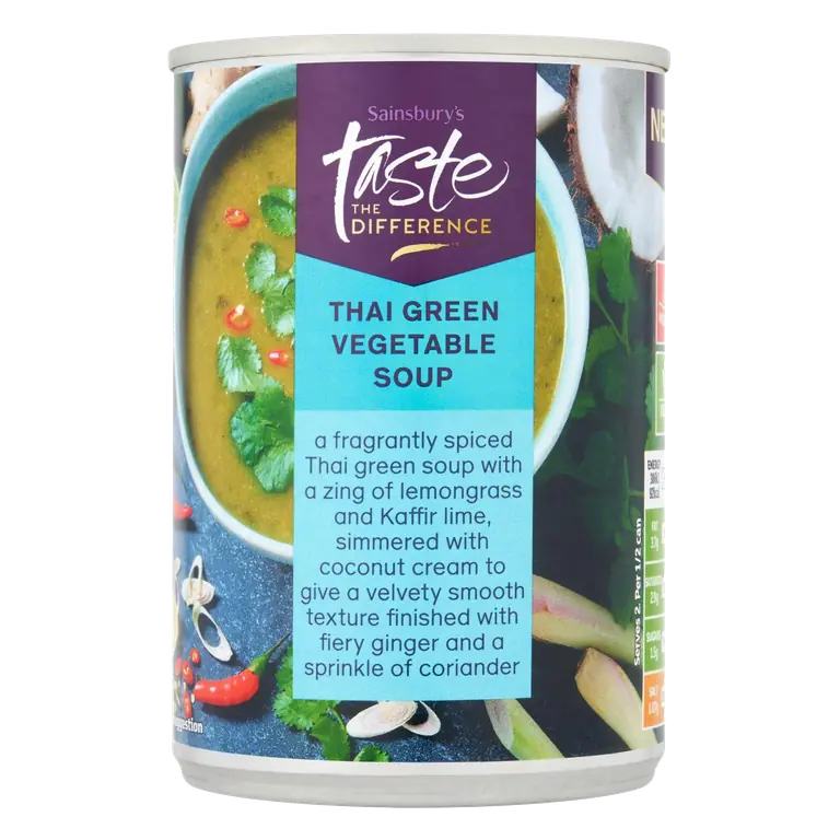 Thai Green Vegetable Soup, Taste the Difference 380g