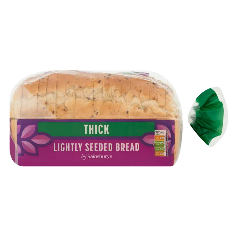 Thick Lightly Seeded Bread 800g