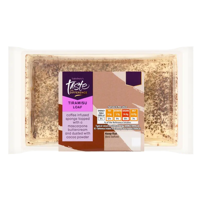 Tiramisu Loaf Cake, Taste the Difference 285g
