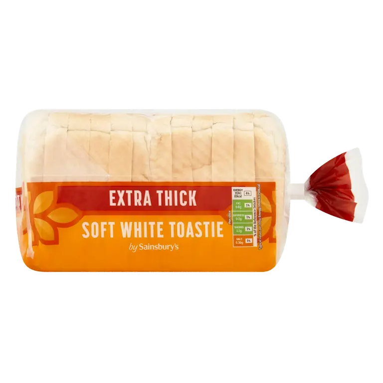 Toastie Sliced White Bread 400g