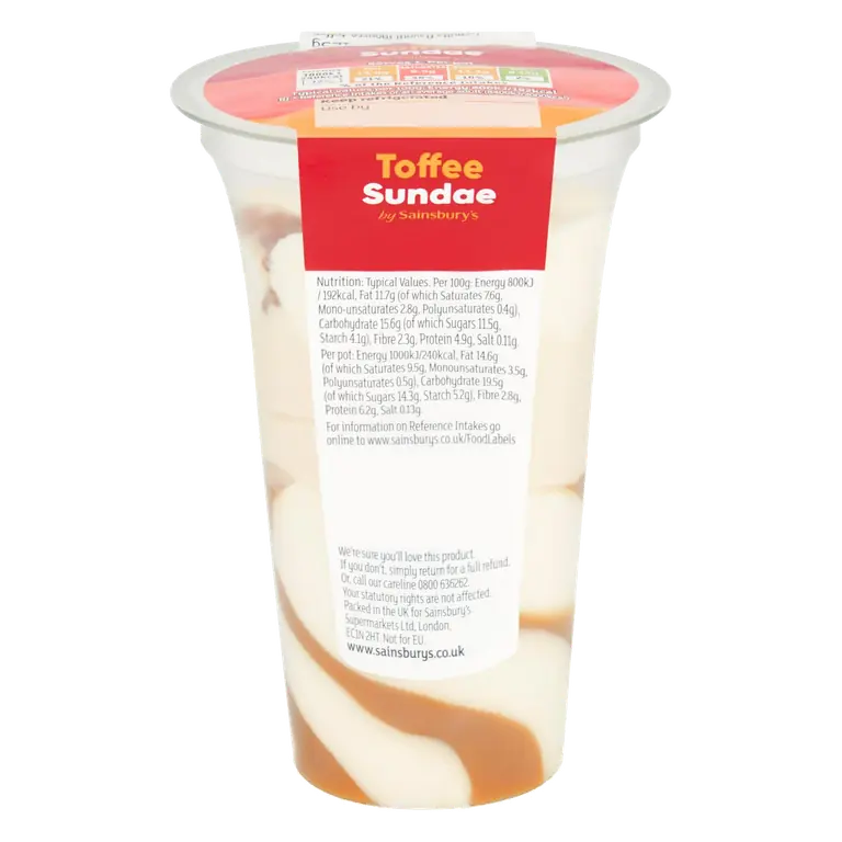 Toffee Sundae 125g