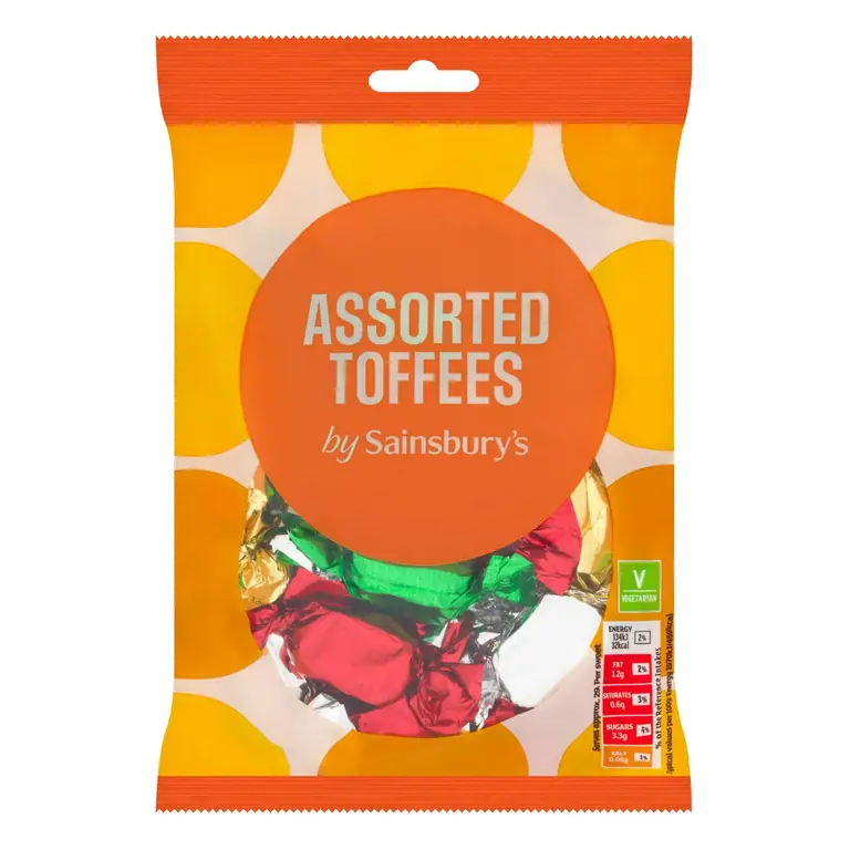 Toffees, Assorted 200g