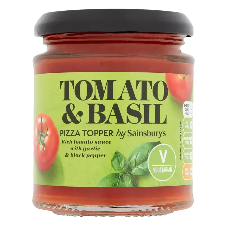 Tomato & Basil Pizza Sauce Topper 190g