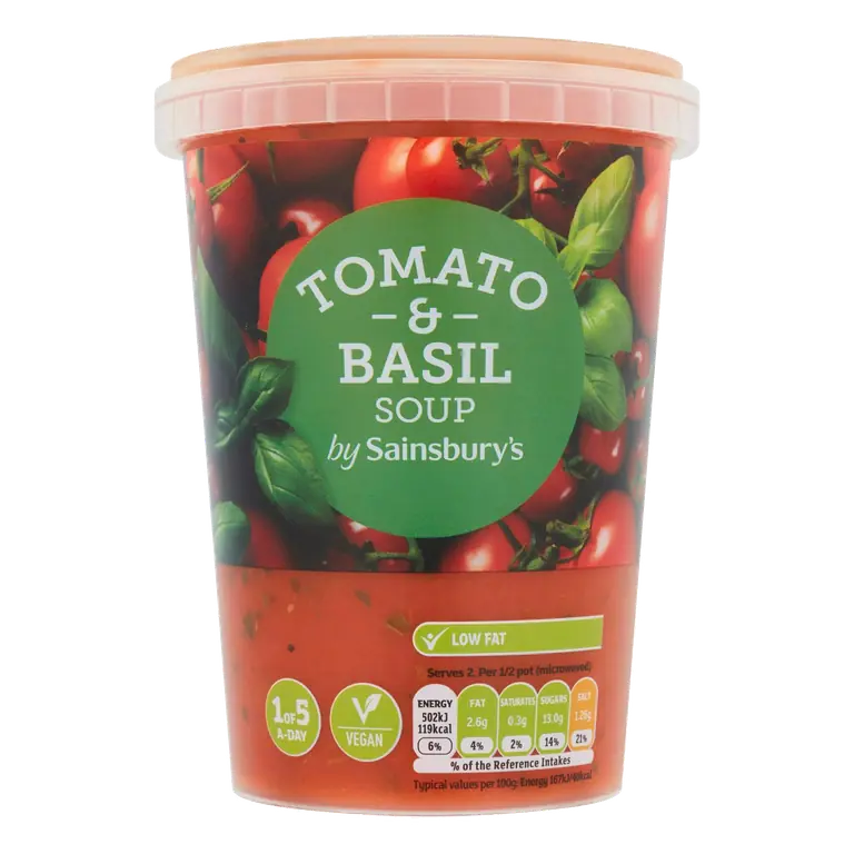 Tomato & Basil Soup 600g
