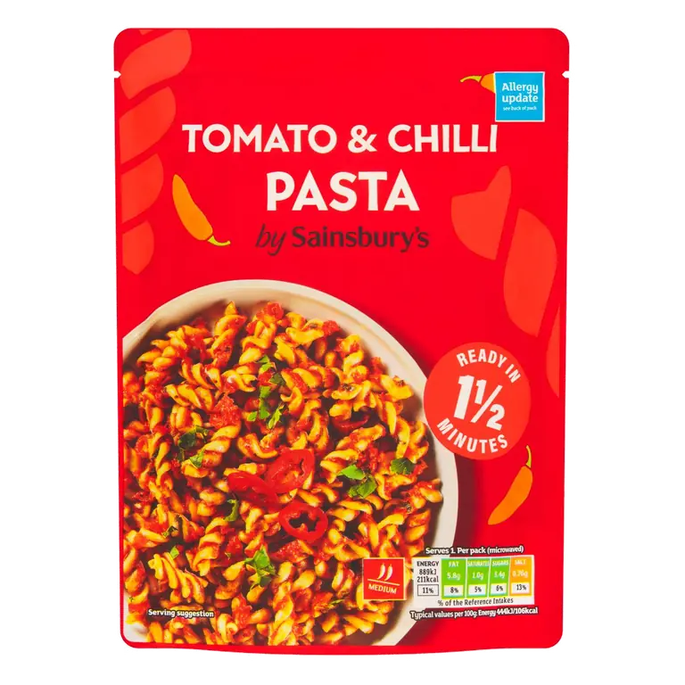 Tomato & Chilli Pasta 200g