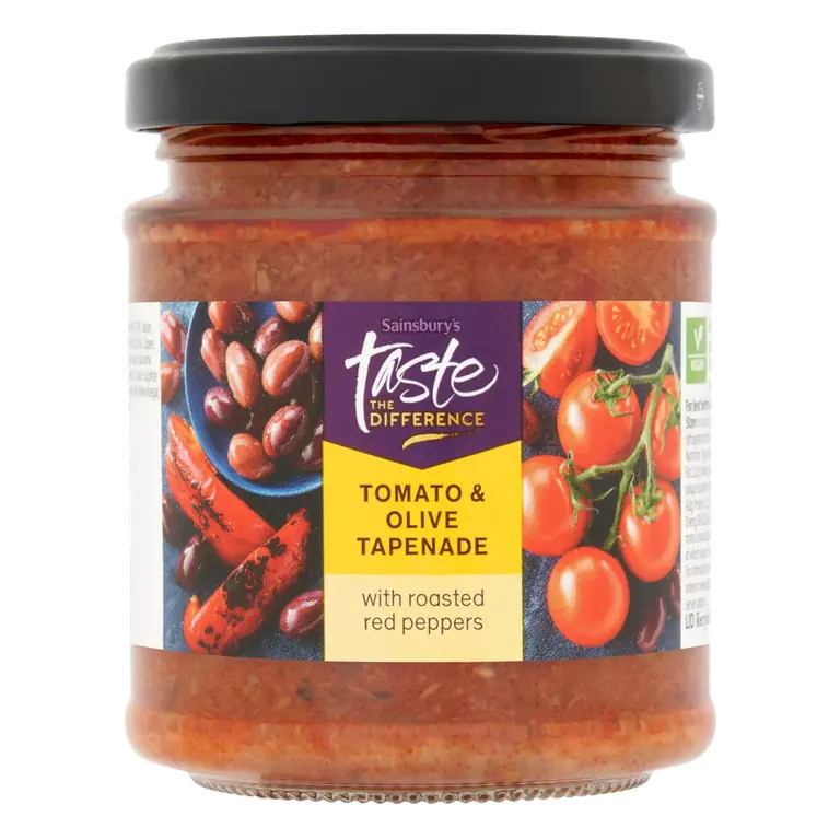 Tomato & Olive Tapenade, Taste the Difference 170g