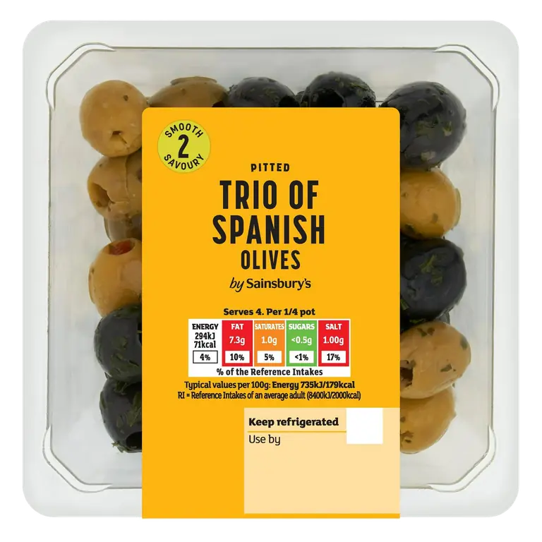Trio of Spanish Olives 160g