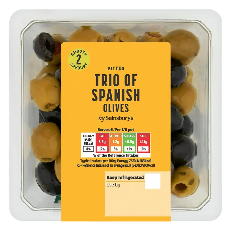 Trio Of Spanish Olives 280g