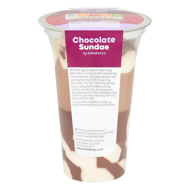 Triple Chocolate Sundae 125